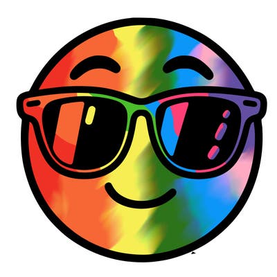 emoji with sunglasses