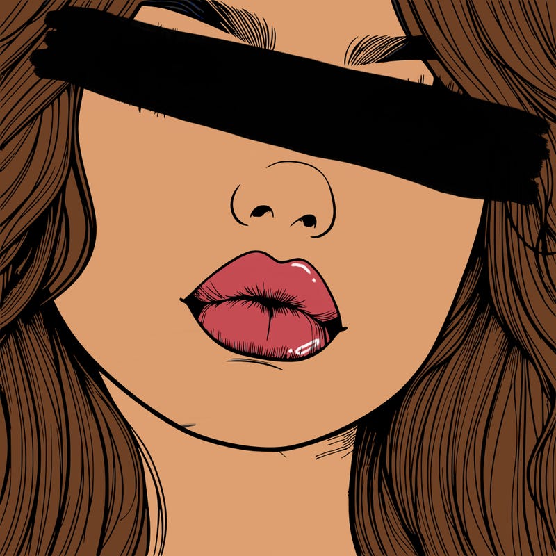 really realistic girl with lips