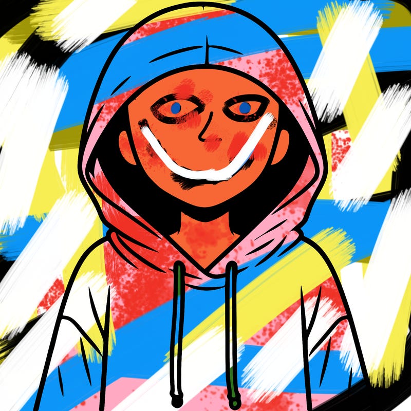 faceless girl in hoodie