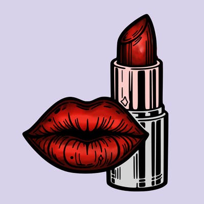 lips and lipstick