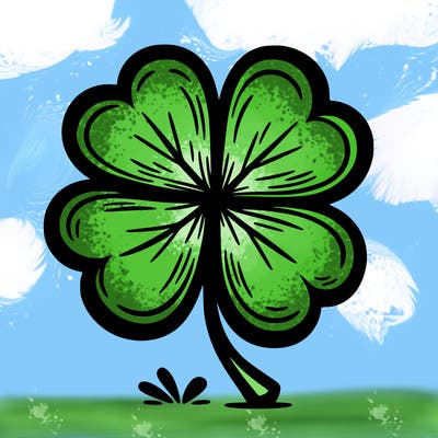 a big clover