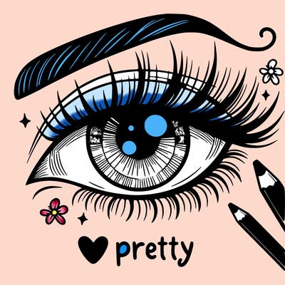 pretty eye