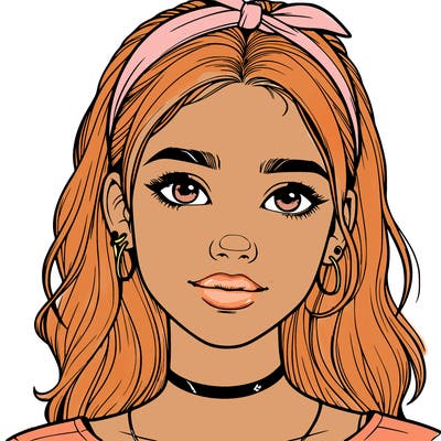 realistic teenage girl