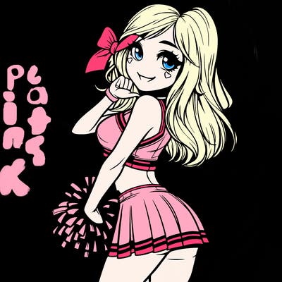 realistic cheerleader