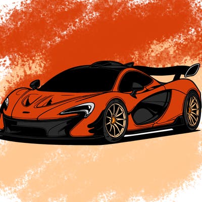 mclaren p1 car
