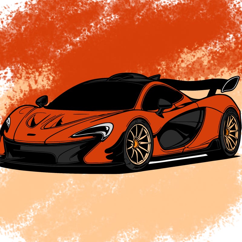 mclaren p1 car
