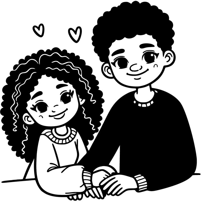 black couple