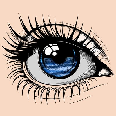 realistic eye