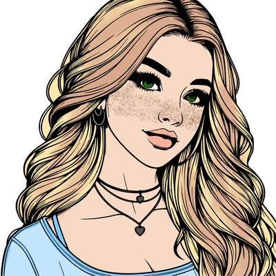 detailed realistic girl