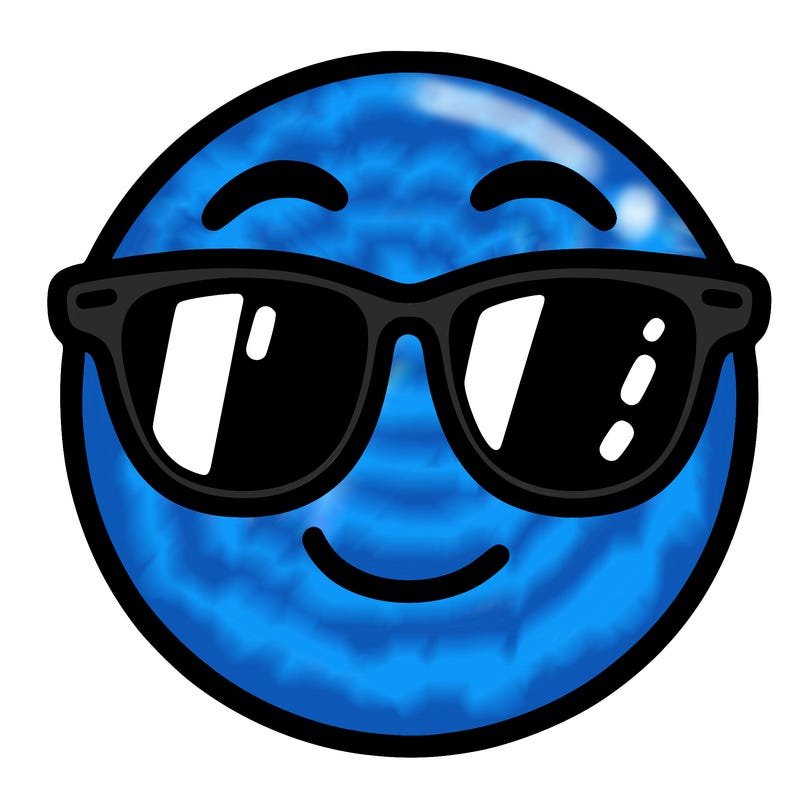 emoji with sunglasses