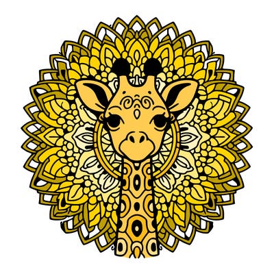 ziraffe mandala
