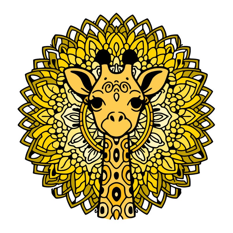 ziraffe mandala
