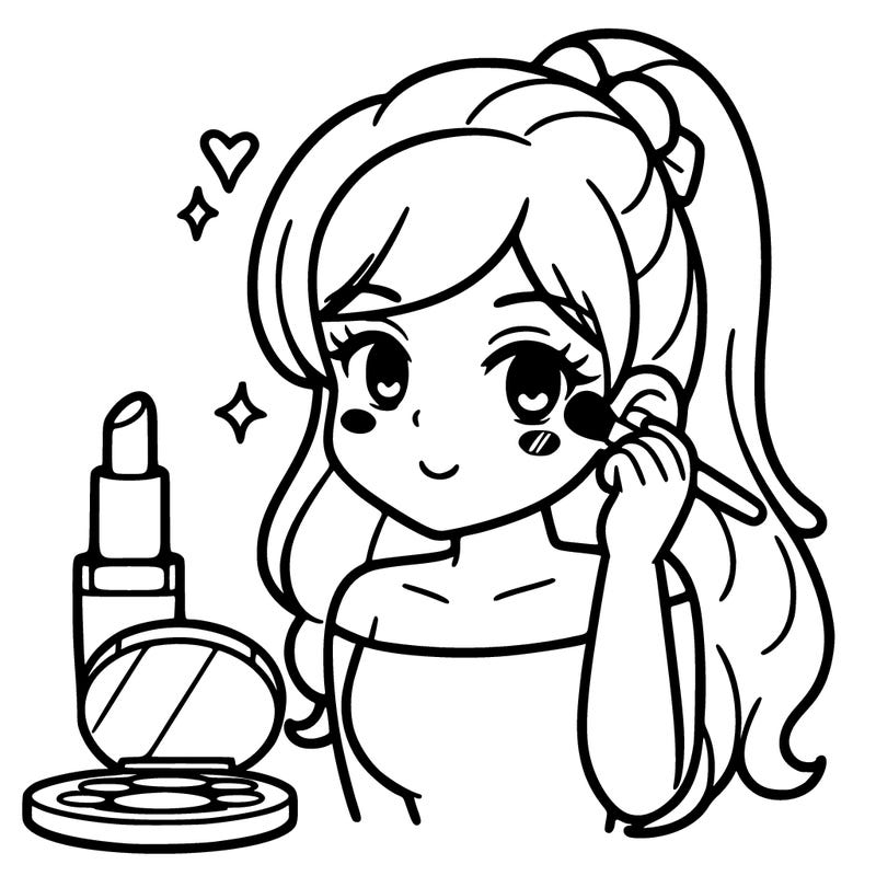 make up girl