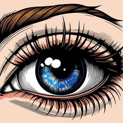 realistic eye