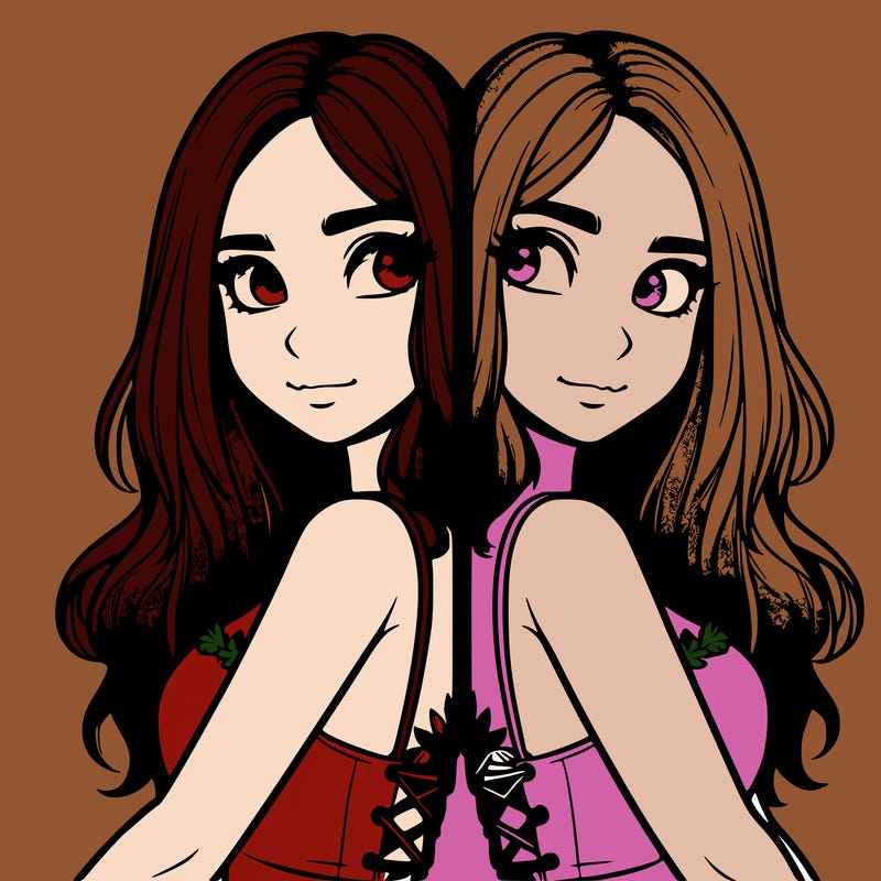 a realistic girl split