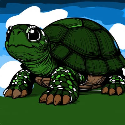 realistic turtle