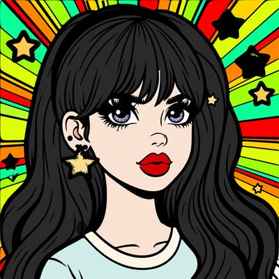 girl power pop art