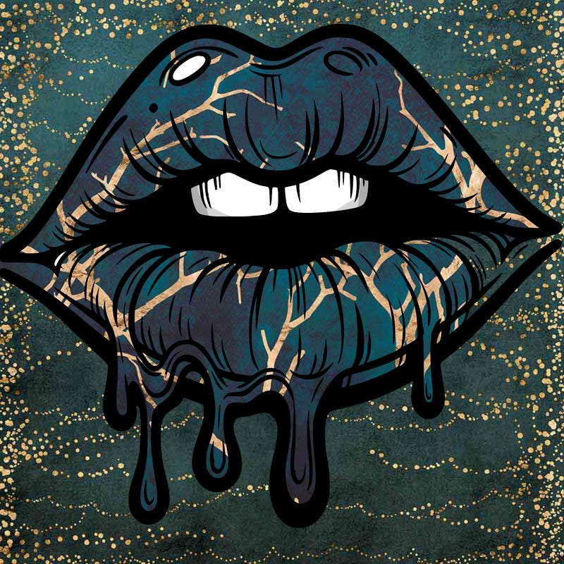 lips that look realistic and drip