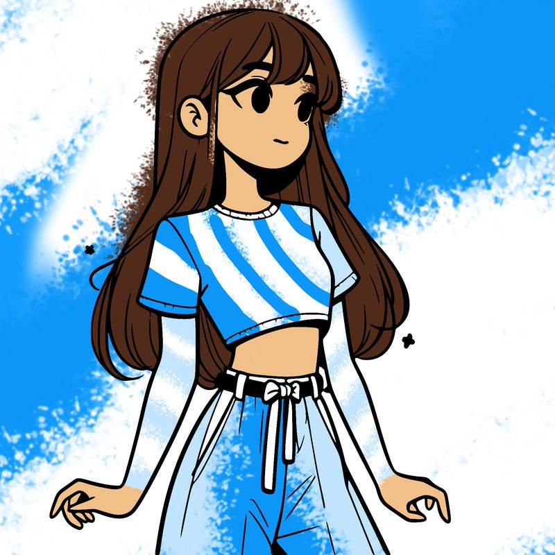 girl in a cute crop top