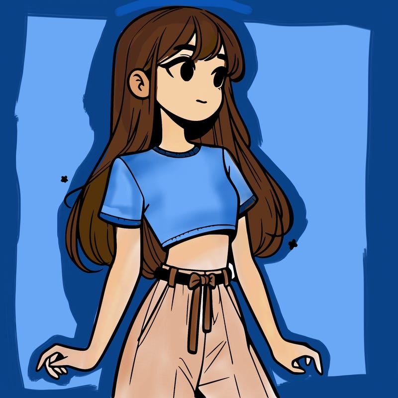 girl in a cute crop top