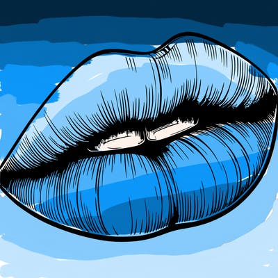 realistic lips