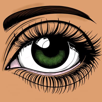 realistic eye