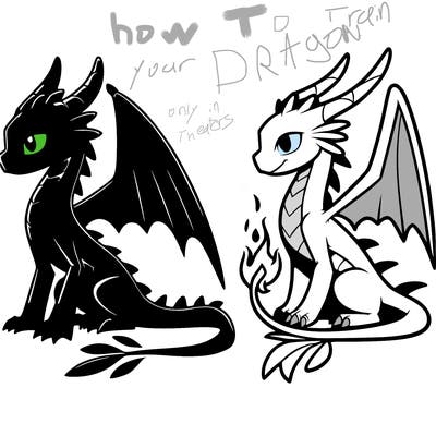 how to train your dragon 3 picture toothless and light fury