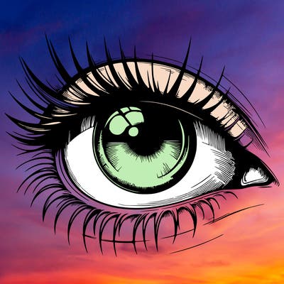 realistic eye