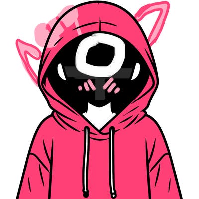 faceless girl in hoodie