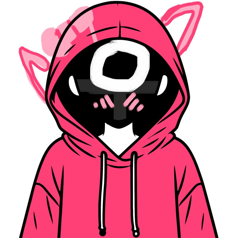 faceless girl in hoodie