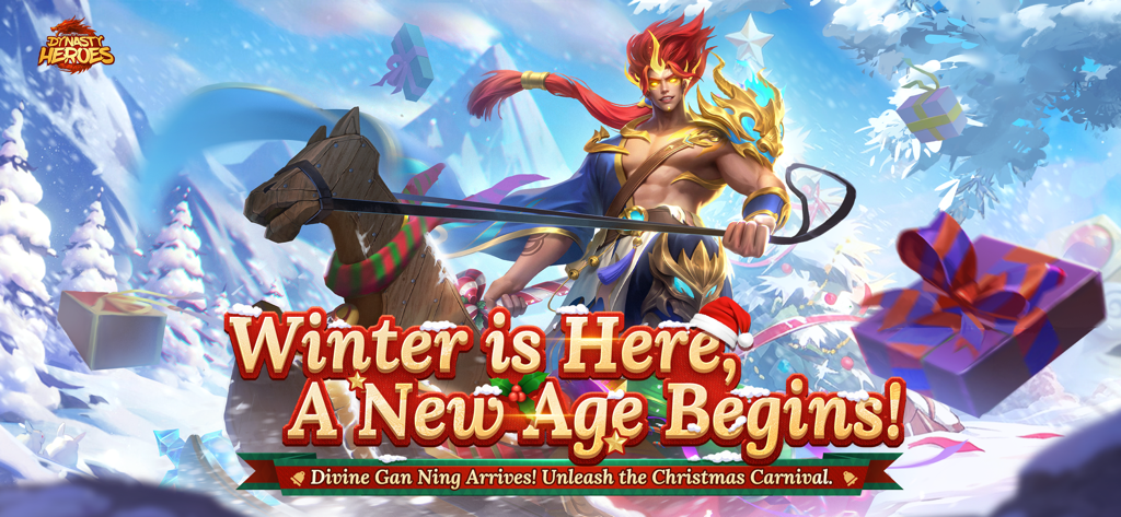 Dynasty Heroes Legend Samkok 冬が来た クリスマスカーニバルバナー