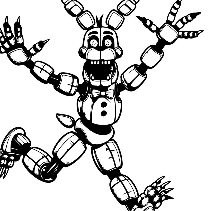 fnaf realistic springtrap