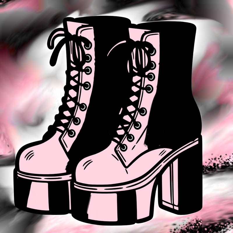 boots with a heel bottom