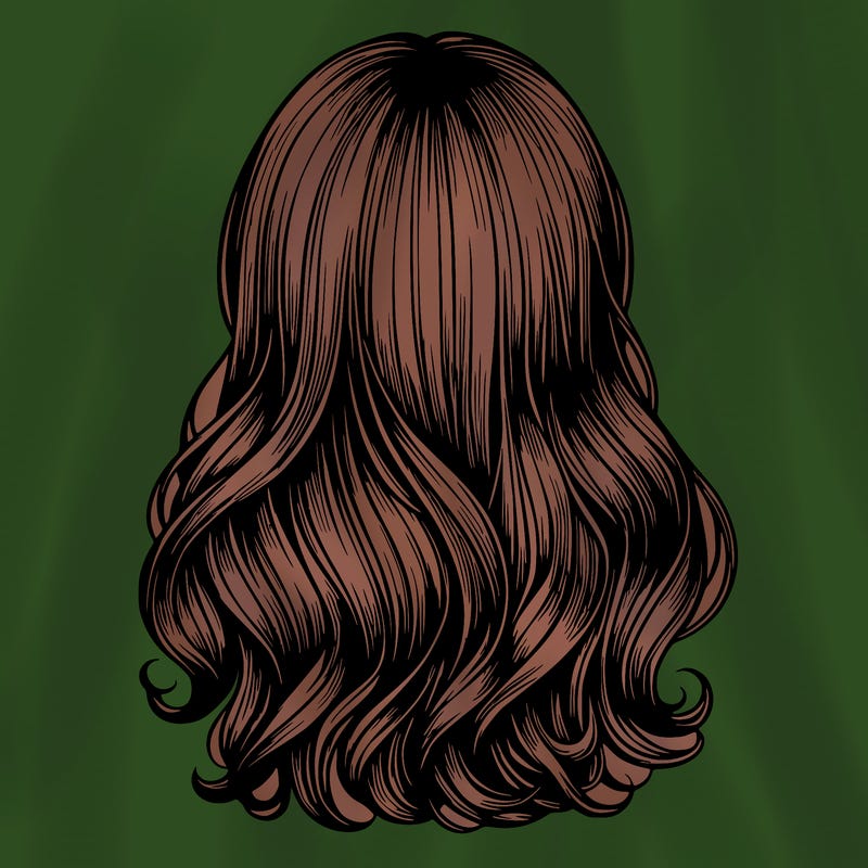 hair relistic  girl
