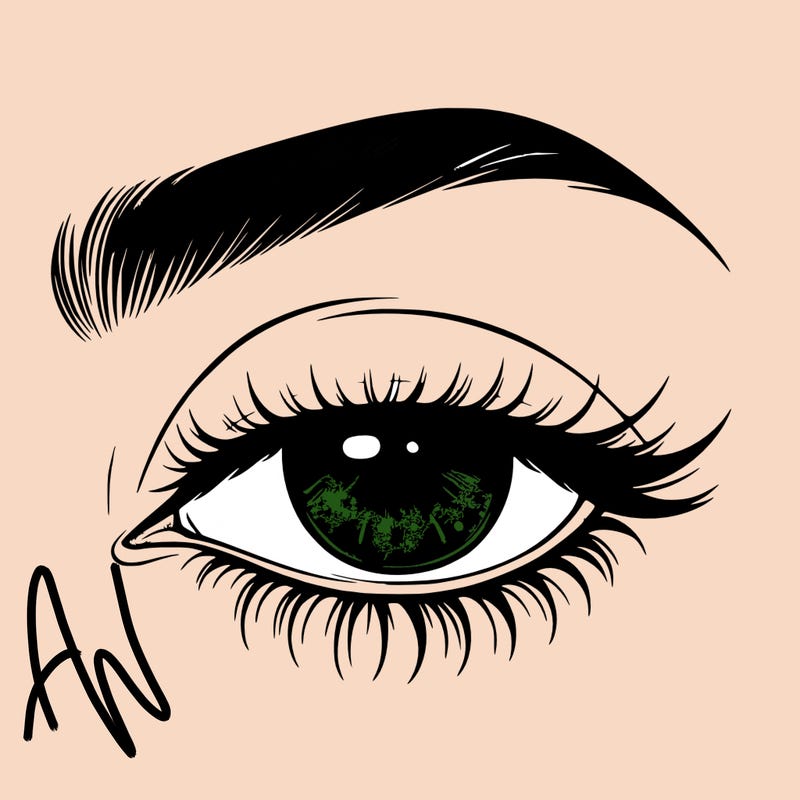 eye closed realistic
