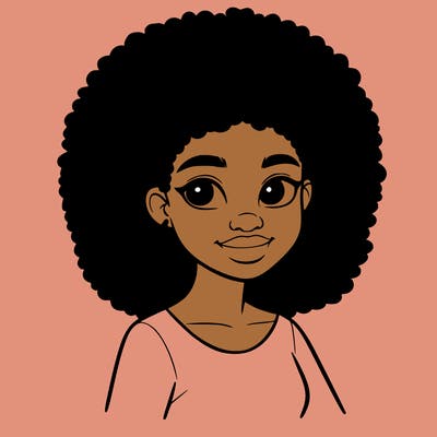 realistic black girl