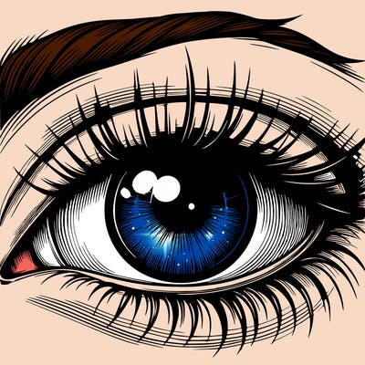 realistic eye