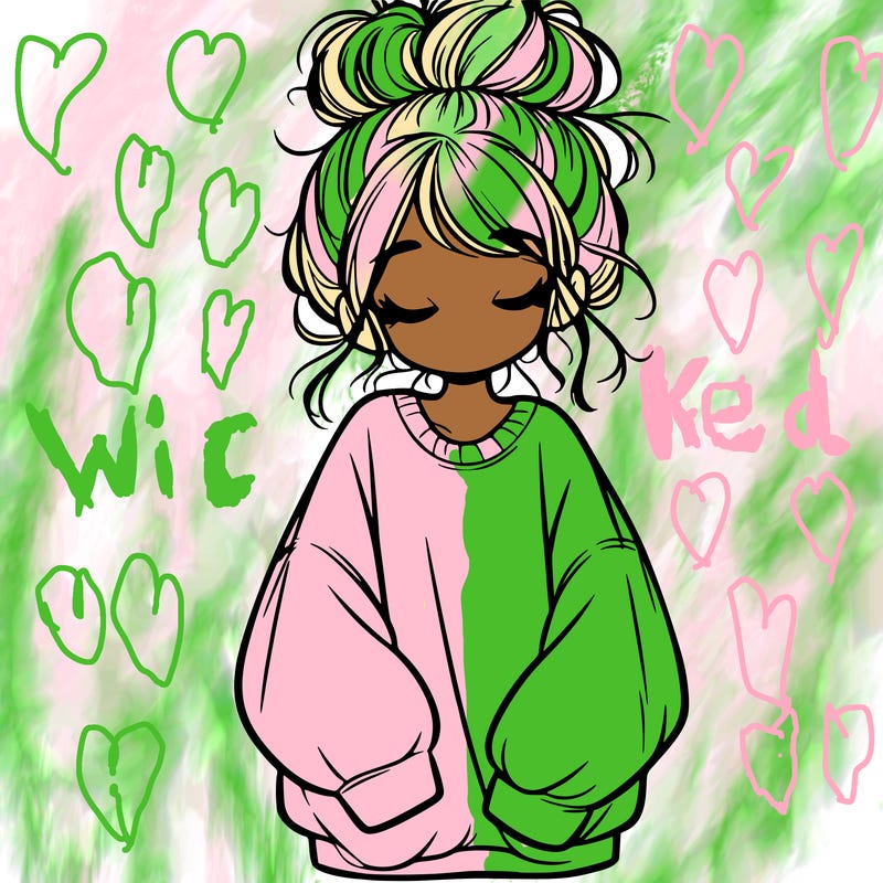 girl with baggy sweatshirt and messy bun