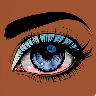 realistic eye