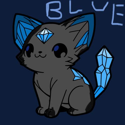 crystal kitten
