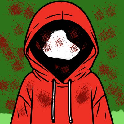 faceless girl in hoodie