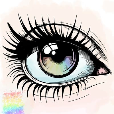 realistic eye