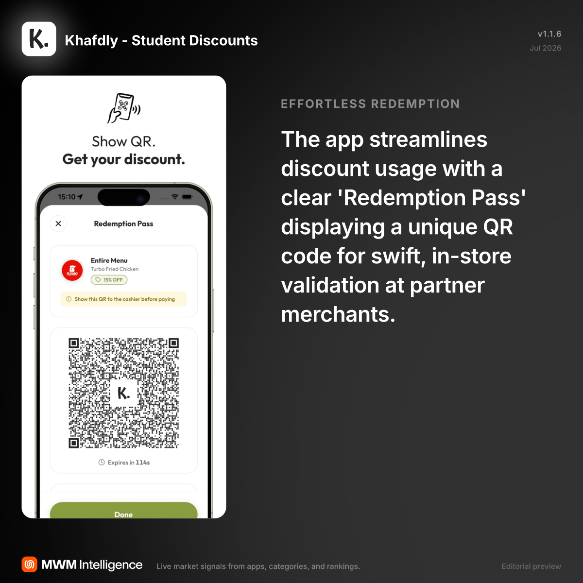 Khafdly - Student Discounts - Lifestyle App | MWM