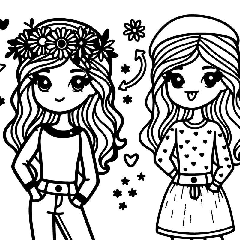 unique beautiful awesome popular girl