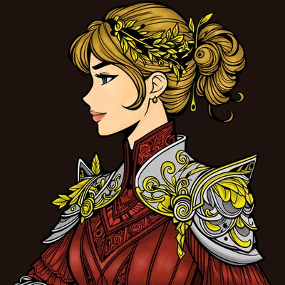 attractive fantasy woman