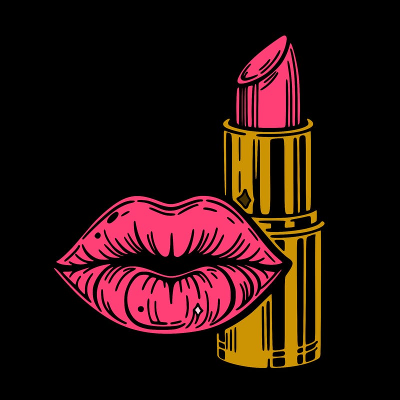 lips and lipstick