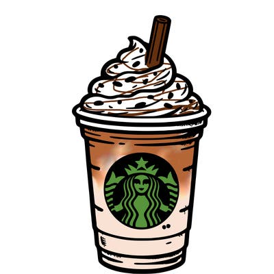 starbucks, frappuccino