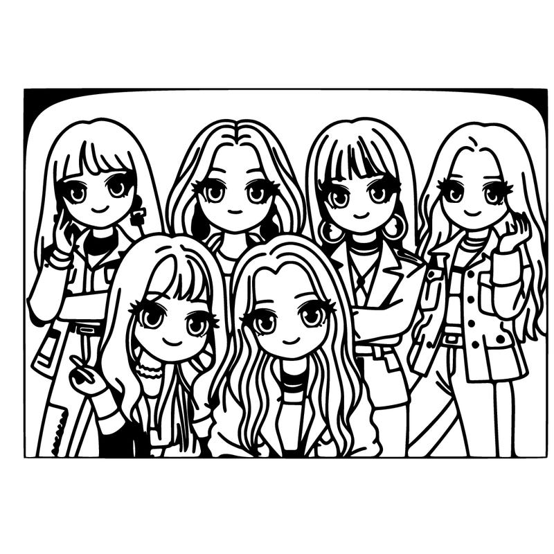 k-pop girl band called katseye