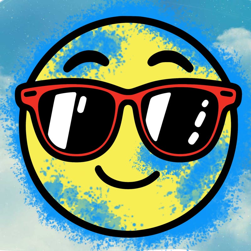 emoji with sunglasses