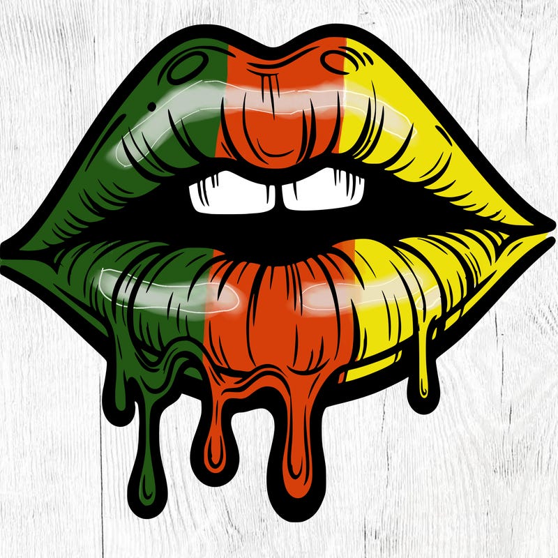 lips that look realistic and drip